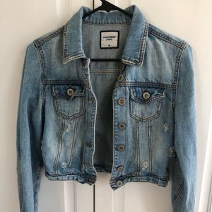 Cropped Jean Jacket